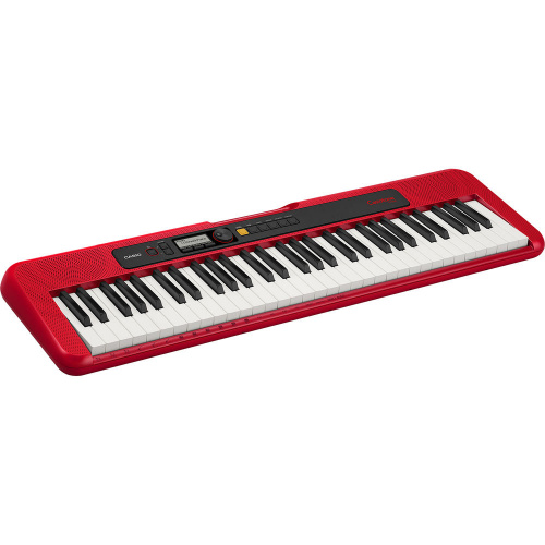 Casio CT-S200 Red синтезатор с автоаккомпанементом, 61 клавиш, 48 полифония, 400 тембров, 77 стил фото 3