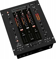 Behringer NOX303 DJ-микшер со встроенным USB интерфейсом (3 канала, микр. предусилители XENYX, оптический VCA кроссфейдер 45 мм, 3-полосный эквалайзер