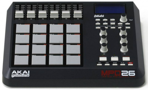 AKAI PRO MPD26 MIDI/USB-контроллер, 16 пэдов, управление Q-Link фото 6