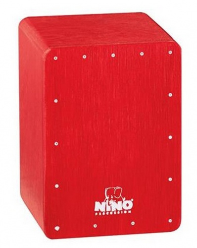 MEINL NINO955R деревянный шейкер в форме мини-кахона. Материал: Балтийская Береза. Цвет: красный.