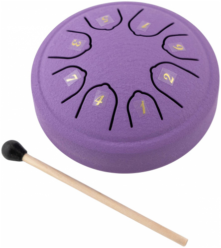 BEE DF1113 PURPLE Барабан язычковый Глюкофон фото 5