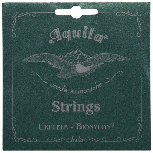 AQUILA BIONYLON 6U SINGLE одиночная струна для укулеле сопрано, 4я G в обмотке (4th low-G, wound)