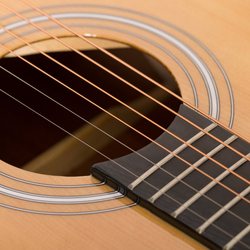 ROCKDALE Aurora D5 Gloss C NAT акустическая гитара дредноут с вырезом, цвет натуральный, глянцевое п фото 5