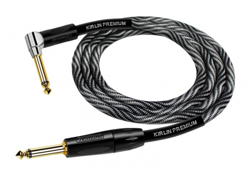 Kirlin IWB-202BFGL 3M WBW кабель инструментальный Разъемы: 1/4" прямой моноджек 1/4" угловой мо фото 2