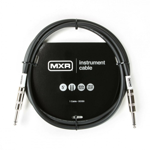 MXR DCIS05 инструментальный кабель, 1,5 м, прямые джеки