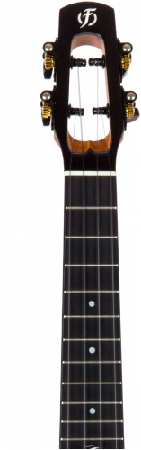 FLIGHT VOYAGER CONCERT EQ-A укулеле концерт с активным звукоснимателем,ALL SOLID ель/акация, чехол фото 5
