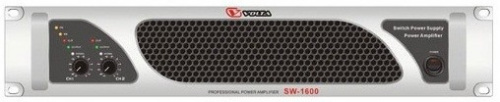 VOLTA SW-1600 Профессиональный туринговый усилитель мощности двухканальный. Мощность (8/4 Ом) 2х9 фото 2