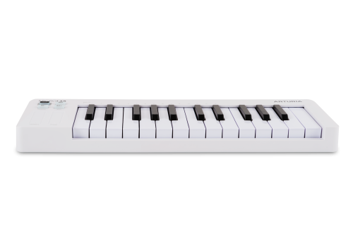 Arturia MicroLab 3 White MIDI клавиатура 25 клавиш, чувствительных к скорости нажатия, цвет белый фото 5