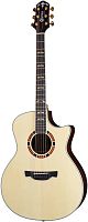 CRAFTER STG G-20ce электроакустическая гитара, верхняя дека Solid ель, корпус палисандр