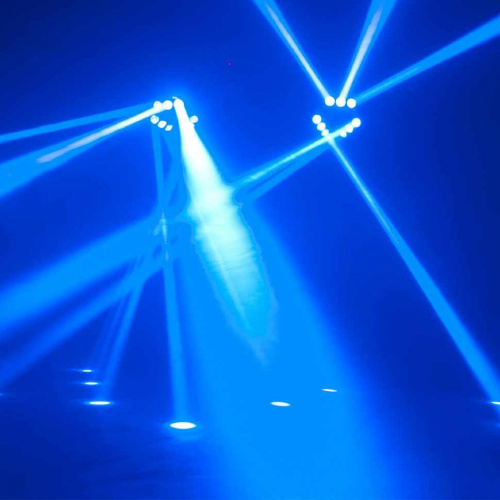 American DJ KAOS осветительное устройство с динамичными и узкими лучами в сочетании с чейзами трех 3-секцион фото 5