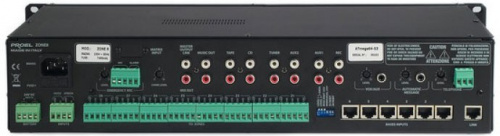 Proel ZONE8 8-и зональный трансляционный контроллер. Переключатель систем входа (tape, cd, tuner, au фото 2