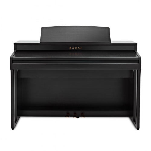 KAWAI CA49B цифр. пианино, механика GFC, OLED дисплей, 19 тембров, 20 ВТ x 2, цвет черный матовый фото 2