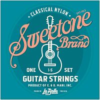 LA BELLA 1S Sweetone белый нейлон, обмотка серебро