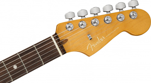 FENDER American Ultra Stratocaster, Rosewood Fingerboard, Ultraburst электрогитара, цвет санберст, в комплекте кейс фото 5