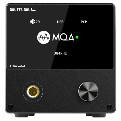 SMSL M500 MKII black ЦАП. Входы: USB / Оптический x2 / Коаксиальный. Выходы: RCA усилитель для наушников / RCA / XLR. Динамический диапазон:XLR 125дБ, фото 2