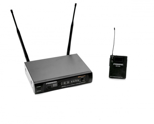 Pasgao PAW760/PBT901 584-607 MHz радиосистема с поясным передатчиком, 16 каналов, ИК порт