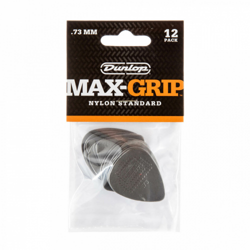 Dunlop Max-Grip Nylon Standard 449P073 12Pack медиаторы, толщина 0.73 мм, 12 шт. фото 4