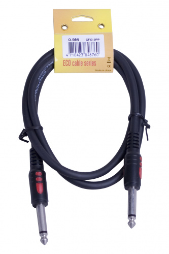 Superlux CFI0.9PP инструментальный кабель 0,9 м, прямой джек - прямой джек