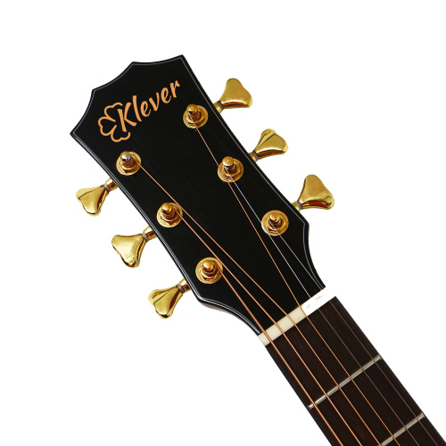 Klever KD-714 Гитара цельнодечная акустическая Тип корпуса: Дредноут фото 3