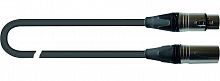 QUIK LOK JUST MF 20 микрофонный кабель серии Just с металлическими разъемами XLR мама - XLR папа (черного цвета), длина 20м