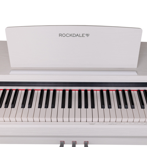 ROCKDALE Toccata White цифровое пианино, 88 клавиш, цвет белый фото 9