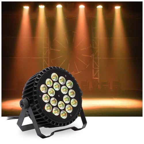 XLine Light LED PAR 1818 Светодиодный прибор. Источник света: 18х18 Вт RGBWAUV светодиодов фото 3