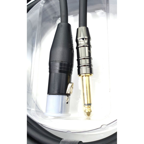 BlackSmith Microphone Cable Vocalist Series 19.7ft VS-STFXLR6 микр кабель, 6 м, прям Jack + XLR мам фото 3