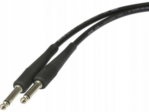 KLOTZ KIK3,0PPSW готовый инструментальный кабель, длина 3м, разъемы KLOTZ Mono Jack (прямой-прямой), цвет черный фото 5