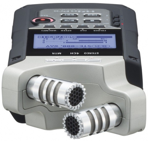 Zoom H4n Pro ручной рекордер-портастудия со стерео микрофоном фото 4