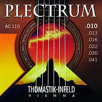 THOMASTIK AC110 Plectrum струны для акустической гитары, сталь/бронза, 10-41
