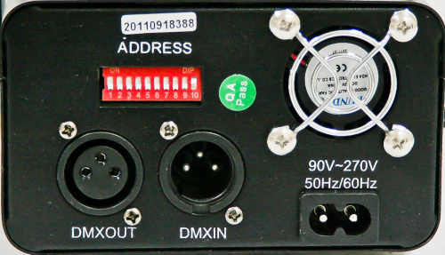 Involight SLL50B лазерный излучатель, 50 мВт синий, DMX-512 фото 2