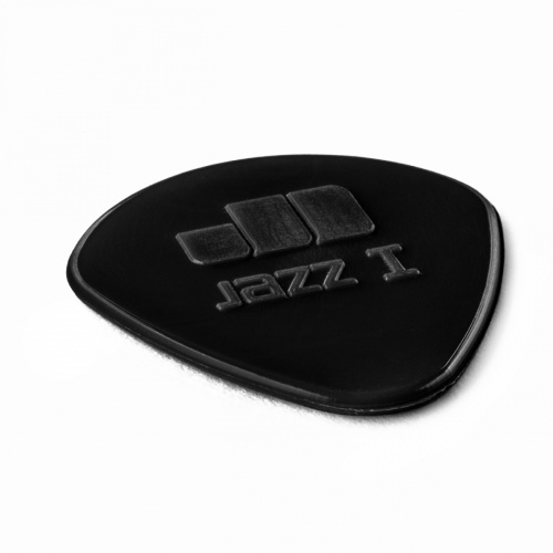 Dunlop Nylon Jazz I 47P1S 6Pack медиаторы, круглый кончик, толщина 1.1 мм, черные, 6 шт. фото 2