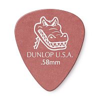 Dunlop Gator Grip Standard 417P058 12Pack медиаторы, толщина 0.58 мм, 12 шт.