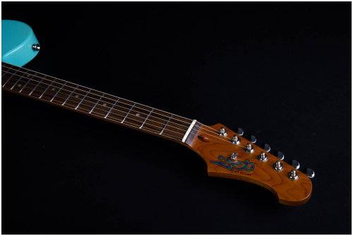 JET JT-300 BL R электрогитара, Telecaster, корпус липа, 22 лада, SS, цвет Sonic blue глубой фото 5