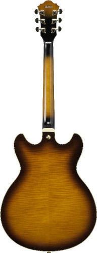 IBANEZ AS93FML-VLS полуакустическая гитара, левосторонняя, цвет скрипичный санбёрст, фото 2