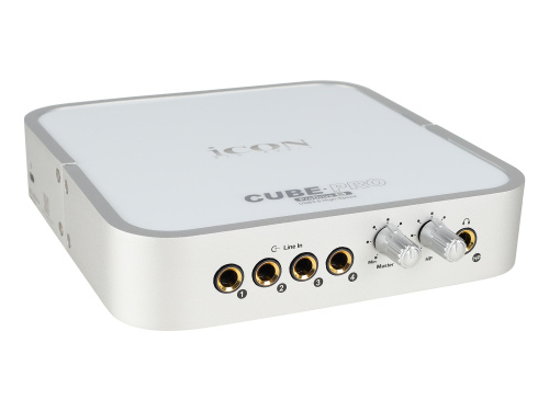iCON Cube Pro Аудиоинтерфейс USB, 24 бит/192 кГц. 4 балансных линейных входа, 4 балансных фото 4