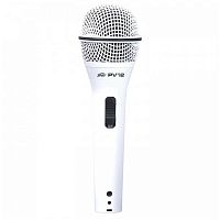 Peavey PVi 2W XLR MIC Комплект: микрофон динамический кардиоидный вокальный белого цвета, кабель XLR-XLR 6м, крепление с адаптер