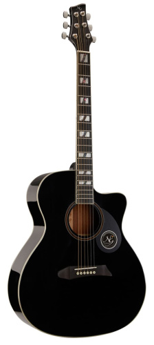 NG DAWN N1 BK акустическая гитара, цвет черный фото 2