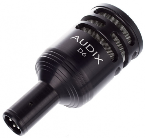 Audix D6 Инструментальный динамический микрофон для бас-барабана, кардиоида фото 2