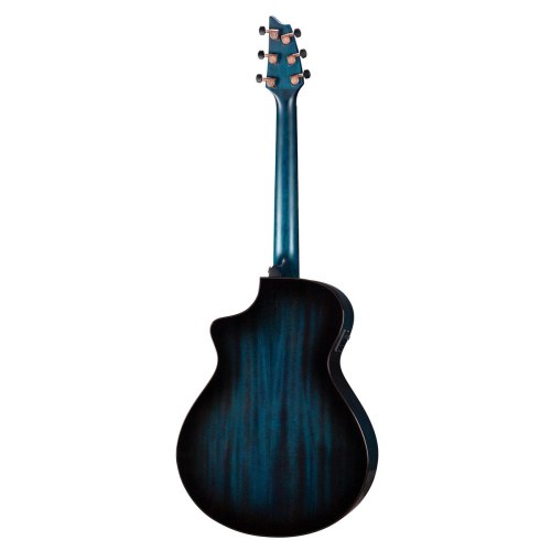 Breedlove Rainforest S Concert Papillon CE электроакустическая гитара, цвет синий фото 2