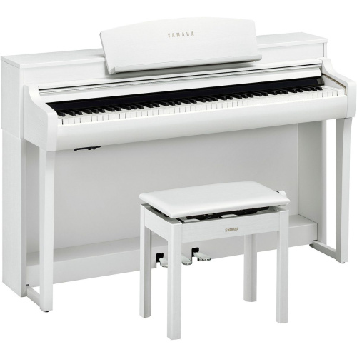Yamaha CSP-255WH цифровое пианино с банкеткой, GrandTouch-S