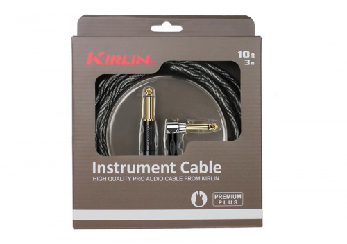 Kirlin IWB-202BFGL 6M WBW кабель инструментальный Разъемы: 1/4" прямой моноджек 1/4" угловой мо фото 2