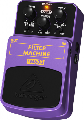Behringer FILTER MACHINE FM600 педаль моделирования фильтров фото 3