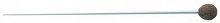 GEWA BATON дирижерская палочка 34 см, белый фиберглас, пробковая шарообразная ручка (912508)