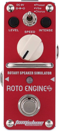 TOMSLINE ARE-3 Педаль эффектов ROTO ENGINE Rotary Speaker Simulator фото 6