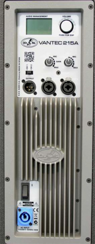DAS AUDIO VANTEC-215A Активная 3-полосная акустическая система усилитель класса D, Triamplified, SM фото 4