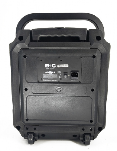 BG KPA-08WEN Акустическая система, переносная, аккумулятор, 60Вт, класс D, 8"+1", USB, MP3, SD, BT, Led подсветка фото 4
