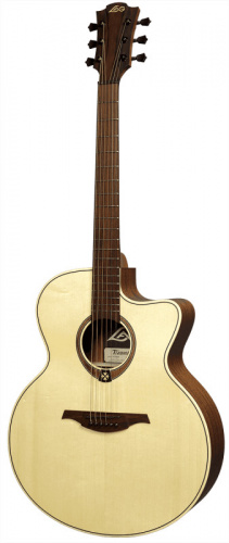 LAG T-177J CE Электроакустическая гитара, джамбо с вырезом
