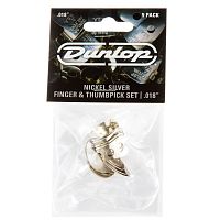 Dunlop 33P018 Nickel Silver Fingerpick 5Pack когти, толщина 0.18 мм, 5 шт.