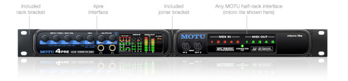 MOTU Micro Lite Миди интерфейс 5х5, USB 2.0 фото 3